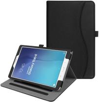 Fintie Case para Samsung Galaxy Tab E 9.6, Proteção de canto Cobertura de suporte de visão multi-angular com pacote para Tab E Wi-Fi/Tab E Nook/Tab E Verizon 9,6 polegadas Tablet, Preto