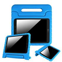 Fintie Case para Samsung Galaxy Tab S3 9.7, Leve Weight Shock Conversível Alça Conversível Stand Kids Capa amigável para Samsung Galaxy Tab S3 tablet de 9,7 polegadas (SM-T820/T825/T827) Versão 2017, Azul