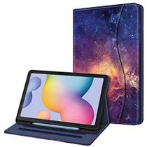 Fintie Case para Samsung Galaxy Tab S6 Lite 10.4'' 2020 Modelo SM-P610 (Wi-Fi) SM-P615 (LTE) com Suporte de Caneta S, Visão Multi-Ângulo Tampa traseira TPU macia com pocket auto wake/sleep, Galaxy
