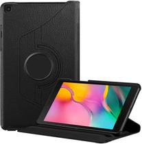 Fintie Rotating Case para Samsung Galaxy Tab A 8.0 2019 Sem S Pen Model (SM-T290 Wi-Fi, SM-T295 LTE), Premium PU Leather 360 Degree Stand Cover, Preto