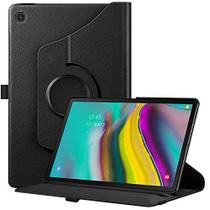 Fintie Rotating Case para Samsung Galaxy Tab S5e 10.5 2019 Modelo SM-T720/T725/T727, Couro PREMIUM PU 360 Graus Swivel Stand Cover com Auto Sleep/Wake, Preto