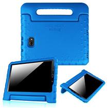 Fintie Shockproof Case para Samsung Galaxy Tab A 10.1 (2016 NO S Pen Versão), punho conversível de peso leve Stand Kids Capa amigável para Samsung Galaxy Tab A 10.1 Polegadas (SM-T580/T585/T587), Azul
