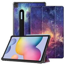 Fintie Slim Case para Samsung Galaxy Tab S6 Lite 10.4'' 2020 Modelo SM-P610 (Wi-Fi) SM-P615 (LTE) com Porta-Caneta S - Leve Trifold Stand Hard Back Cover, Auto Wake/Sleep, Galaxy