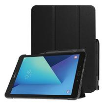 Fintie Slim Shell Case para Samsung Galaxy Tab S3 9.7, Super Slim Leve Stand Case com S Pen Protective Holder Auto Sleep/Wake for Tab S3 9.7 (SM-T820/T825/T827) Versão 2017, Preto