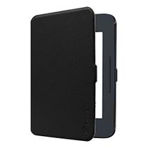 Fintie SlimShell Case for Nook GlowLight 3, Ultra Thin and Lightweight PU Leather Protective Cover for Barnes and Noble Nook GlowLight 3 eReader 2017 Release Model BNRV520, Black