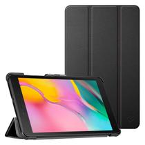 Fintie SlimShell Case para Samsung Galaxy Tab A 8.0 2019 Sem Modelo S Pen (SM-T290 Wi-Fi, SM-T295 LTE), Ultra Thin Leve Tri-Fold Stand Cover, Preto