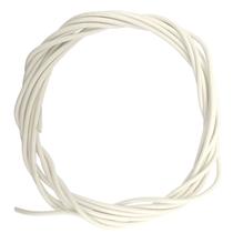 Fio 3 metros eletrica guitarra Luthier 0,30mm 22AWG Branco
