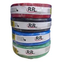 Fio 4 mm 25 Metros Cabo Flexivel 4 0mm R R Fios e Cabos