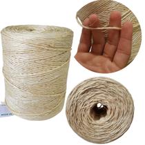 Fio 500 Metros Corda De Sisal 2mm Decoração E Artesanato