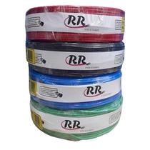 Fio 6,0mm 100 Metros Cabo Flexivel 6.0mm R.R. Fios e Cabos