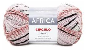 FIO ÁFRICA CÍRCULO 100 GR COR 9873 ILHA - 100% Acrílico