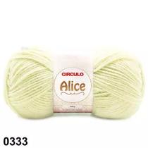 Fio Alice Círculo - Cor 333 Amarelo Candy - 100g