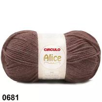 Fio Alice Círculo - Cor 681 - 100g - 200m - 50% Acrílico 50% Poliéster