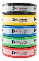 Fio Amarelo 6Mm Cabo Flexível Rolo Com 100 Metros Elétrico 7