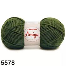 FIO AMIGA 100 GR COR 5578 VERDE MILITAR - Círculo