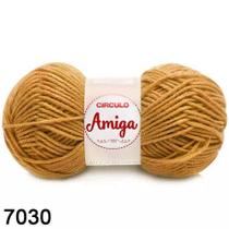 Fio amiga 100 gr cor 7030 mostarda