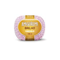 Fio Amigurumi Brilho Círculo 80g 149m Para Crochê, Tricô e Artesanato
