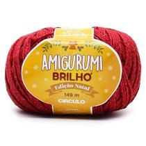 Fio Amigurumi Brilho Natal Círculo 80g