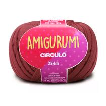Fio Amigurumi c/ 254m Círculo - Cor 7136 Marsala