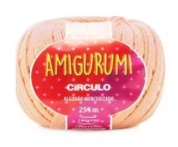 Fio Amigurumi Círculo 125g Cor 4224 Peach Fuzz - 254 Metros Fio Amigurumi Círculo 125g Cor 4224 Peach Fuzz - 254 Metros