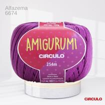 Fio Amigurumi Circulo 254m Cor Alfazema 6674