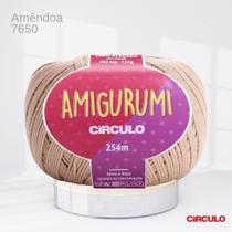 Fio Amigurumi Circulo 254m Cor Amêndoa 7650