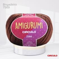 Fio Amigurumi Circulo 254m Cor Brigadeiro 7569