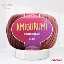 Fio Amigurumi Circulo 254m Cor Cacau 7567