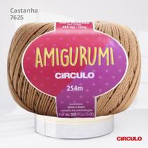 Fio Amigurumi Circulo 254m Cor Castanha 7625