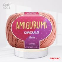 Fio Amigurumi Circulo 254m Cor Cetim 4094