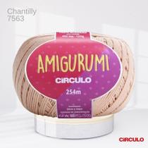 Fio Amigurumi Circulo 254m Cor Chantilly 7563 - Círculo