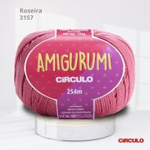 Fio Amigurumi Circulo 254m Cor Roseira 3157