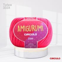 Fio Amigurumi Circulo 254m Cor Tulipa 3334