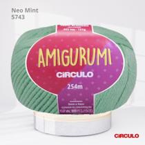 Fio Amigurumi Circulo 254m Cor Verde Neo Mint 5743