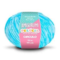 Fio Amigurumi Pelúcia Circulo - 131m COR:2194 - Turquesa