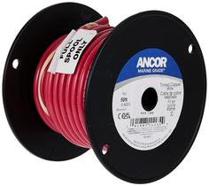 Fio Ancor 112502 Cobre estanhado 6 AWG (13 mm2) Vermelho 7,6 m