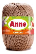 Fio Anne 500M Círculo: Brilho E Toque Suave - 7650- Amêndoa Fio Anne 500M Círculo: Brilho E Toque Suave - 7650- Amêndoa