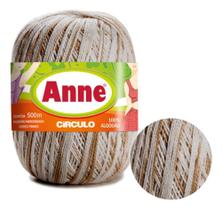 Fio Anne 500M Círculo: Brilho E Toque Suave Pa - 9900 - Bege Fio Anne 500M Círculo: Brilho E Toque Suave Pa - 9900 - Bege