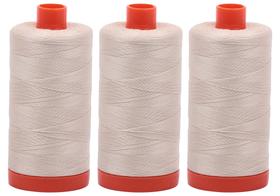 Fio Aurifil A1050-2310 Mako Cotton 50WT 1300m bege claro Fio Aurifil A1050-2310 Mako Cotton 50WT 1300m bege claro