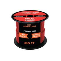 Fio automotivo BEST CONNECTIONS 10 AWG 30 m vermelho