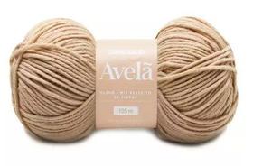 FIO AVELÃ CIRCULO 100 GR COR 7825 MASCAVO - Ideal para Tricô e Crochê