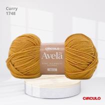 Fio Avelã Circulo 100g Cor Curry 1748