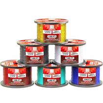 Fio BABOOM BABOOM 20 AWG 600 pés 12 V de alumínio revestido de cobre Fio BABOOM BABOOM 20 AWG 600 pés 12 V de alumínio revestido de cobre