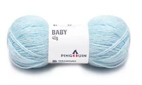 Fio Baby Pingouin 40g Cor 0501 Lavanda Azul - Lã para Tricô Fio Baby Pingouin 40g Cor 0501 Lavanda Azul - Lã para Tricô