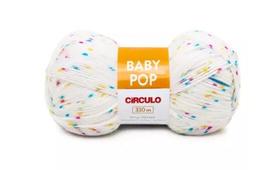 FIO BABY POP CÍRCULO COR 8036 FANTASIA 100 GR - Ideal para Tricô e Crochê