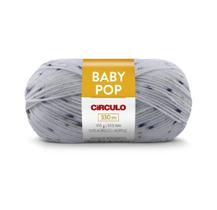 FIO BABY POP CÍRCULO COR 8104 ATMOSFERA 100 GR - Fio de Tricô e Crochê