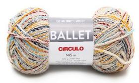 Fio Ballet Círculo 100g - 145 Metros - Cor 9437 Boi Mamão
