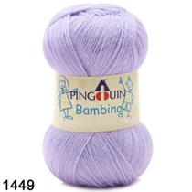 Fio Bambino Pingouin 100g Cor 1449 Lila Antares - 400 Metros Fio Bambino Pingouin 100g Cor 1449 Lila Antares - 400 Metros
