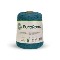 Fio Barbante Azul Petróleo 4/6 600g 610m - Euroroma