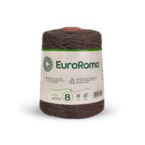 Fio Barbante Marrom 4/8 600g 457m - Euroroma